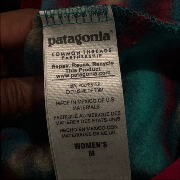Patagonia Men's Vibrant Zip-Up Sweater - Picture 5 of 5